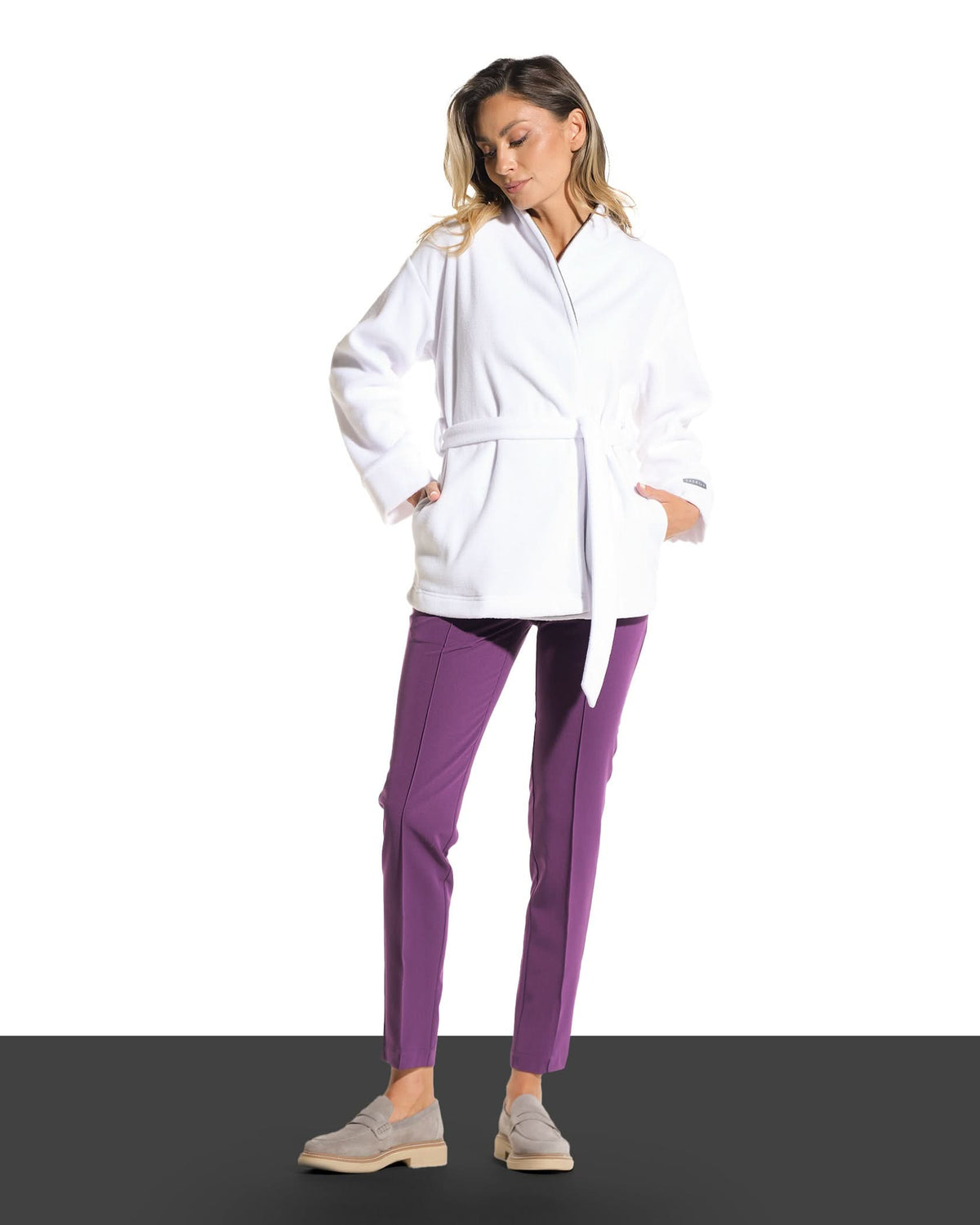 Damen-Arztkittel SOFT grau