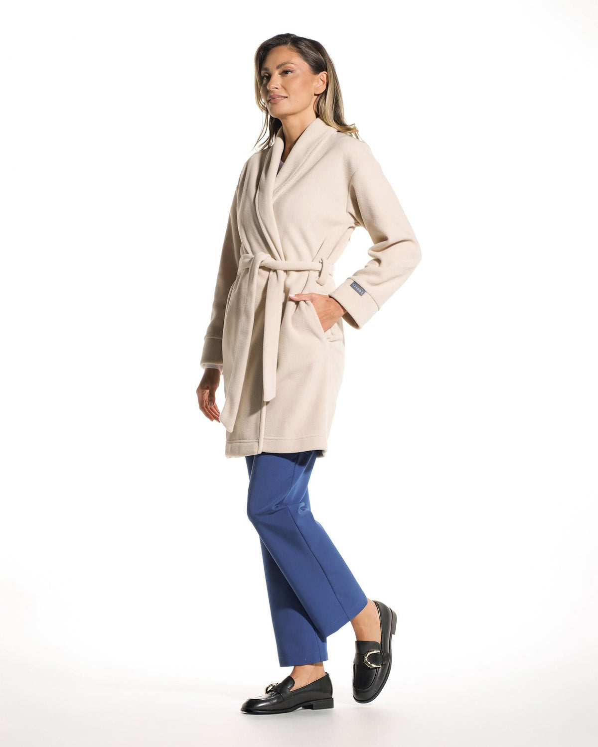 Halat medical dama SOFT latte