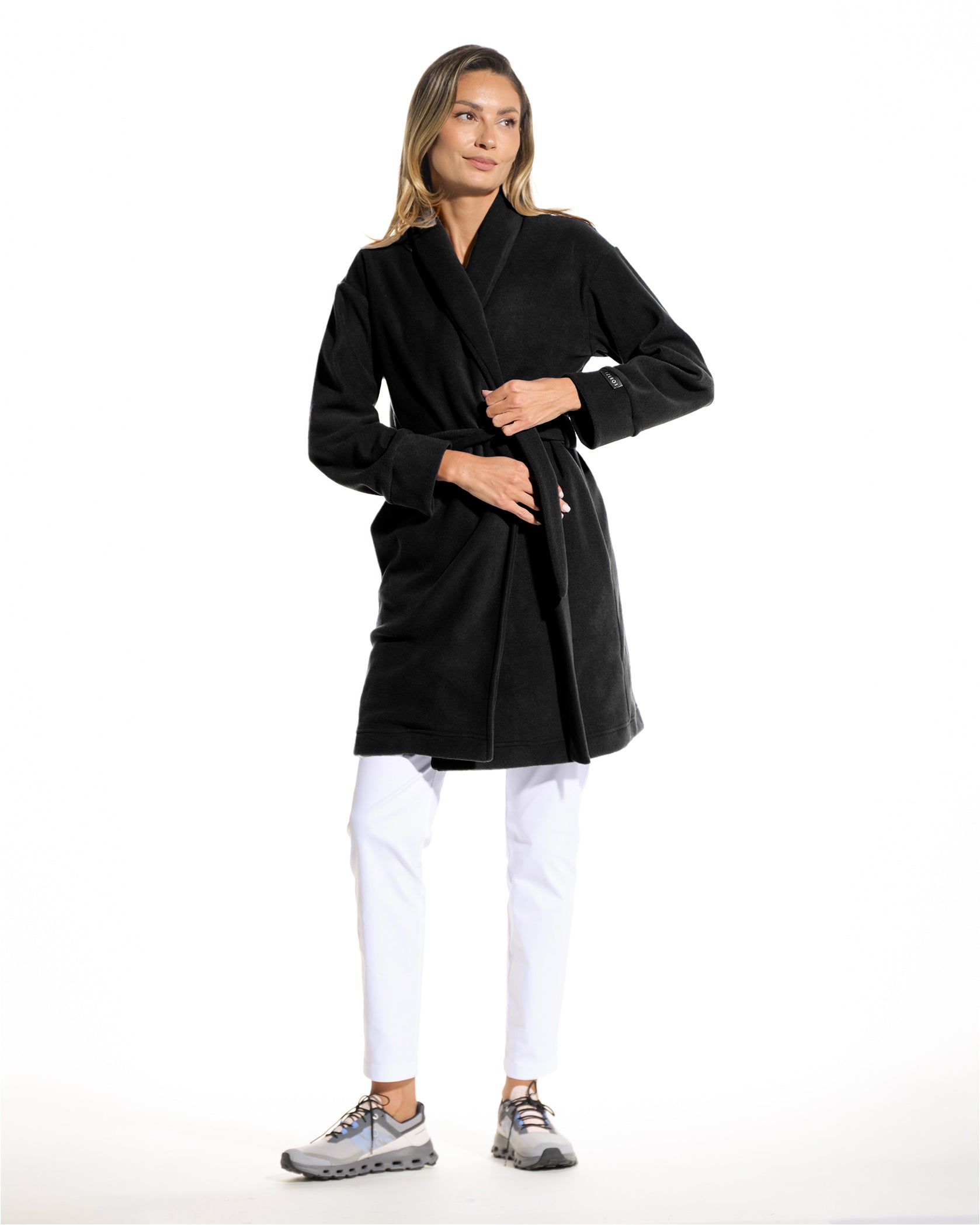 Halat medical dama SOFT negru - Bild 4