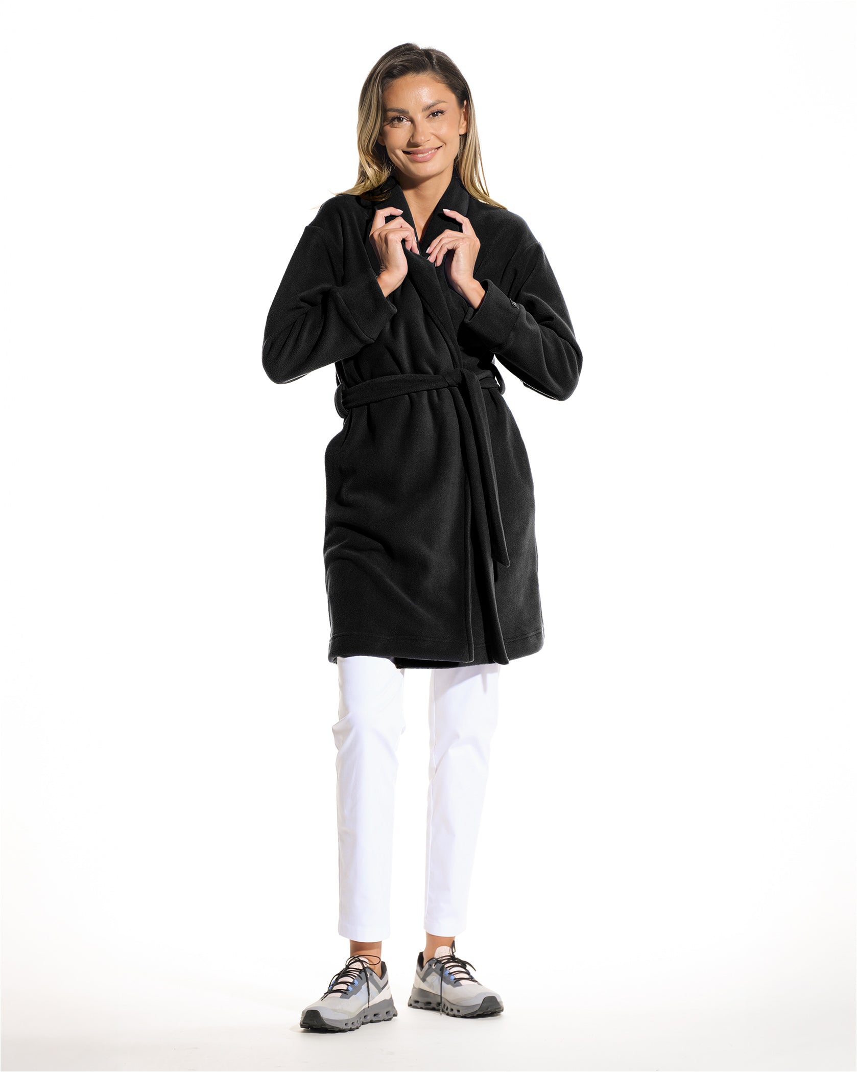 Halat medical dama SOFT negru - Bild 5