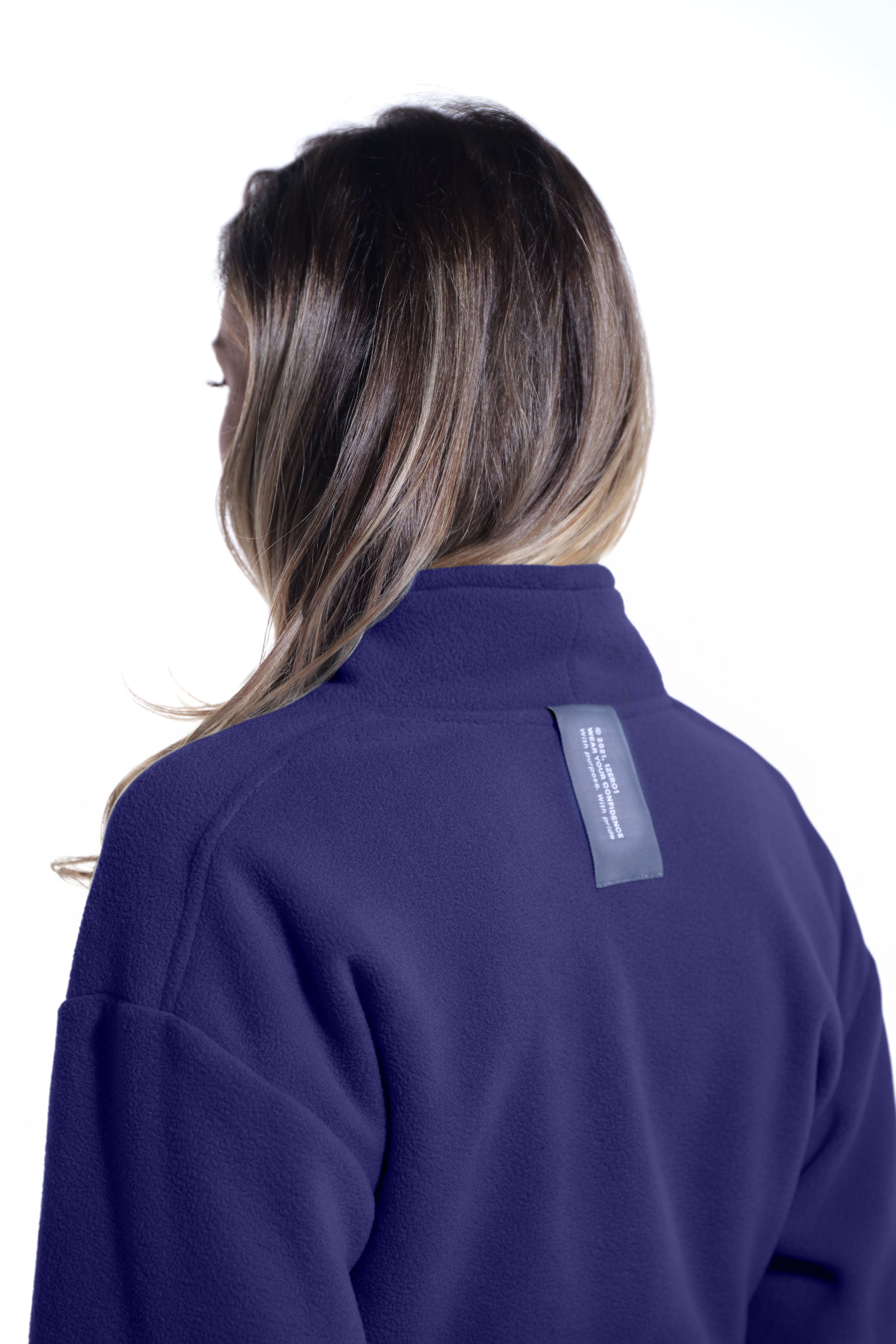 Women's COZY indigo medical coat - Image 6