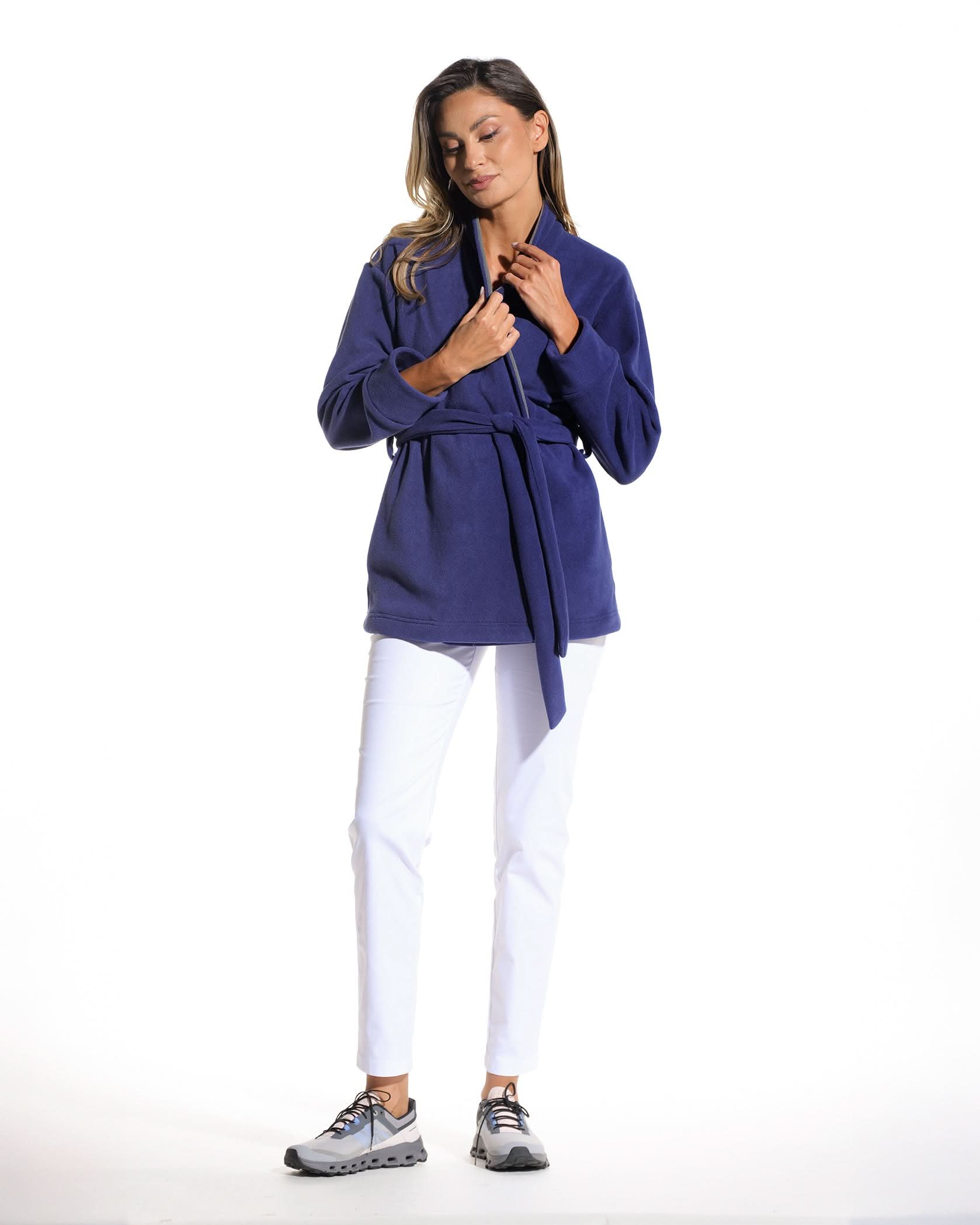 Women's COZY indigo medical coat - Image 5
