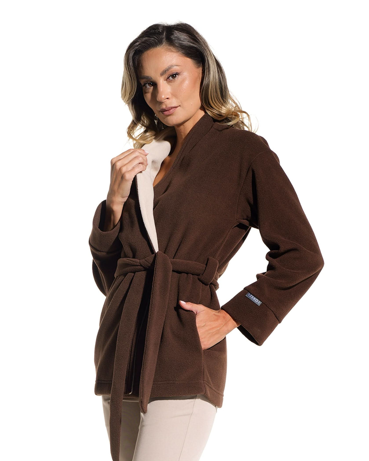 Halat medical dama LOTUS mocha