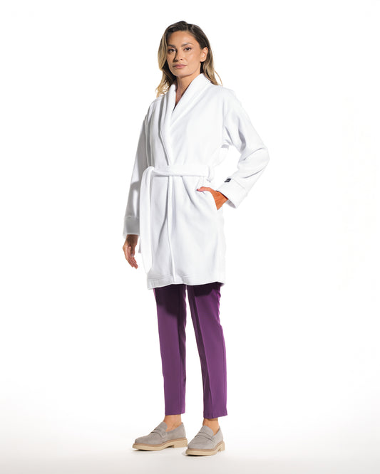 Halat medical dama SOFT alb