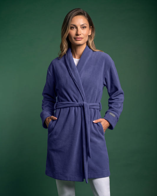 SOFT Indigo Medical Coat
