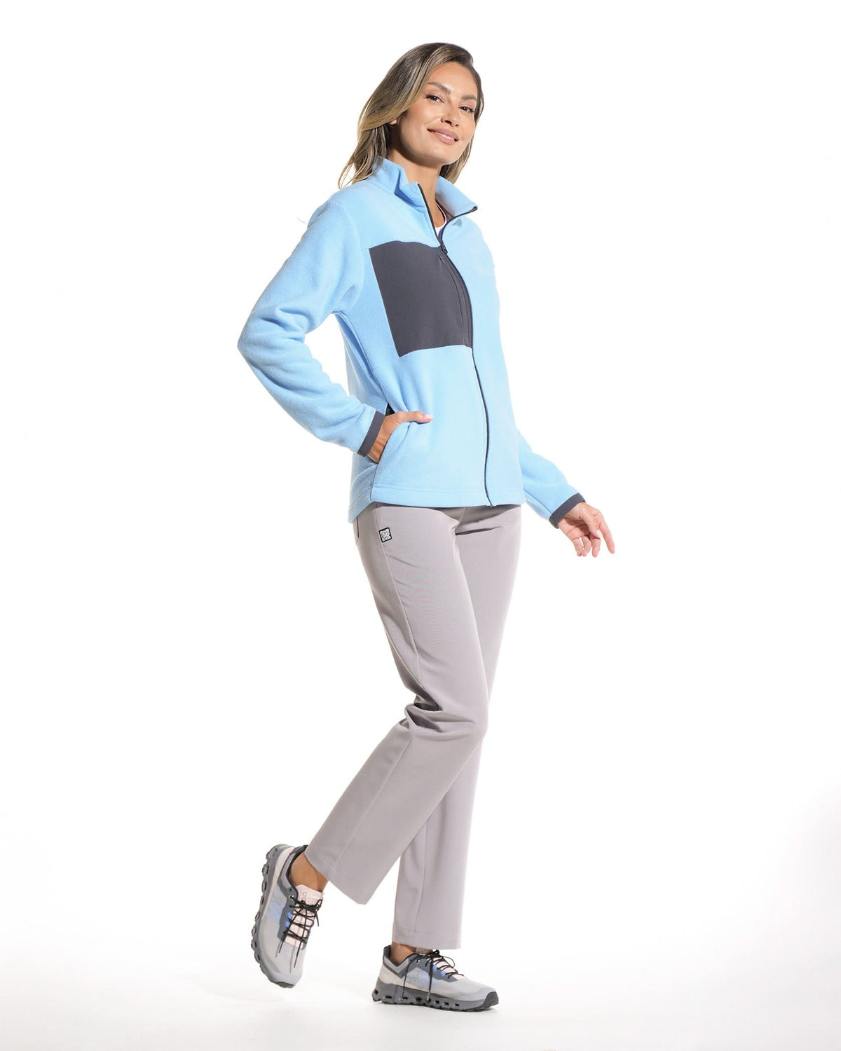 Jacheta medicala dama CLOUD blue