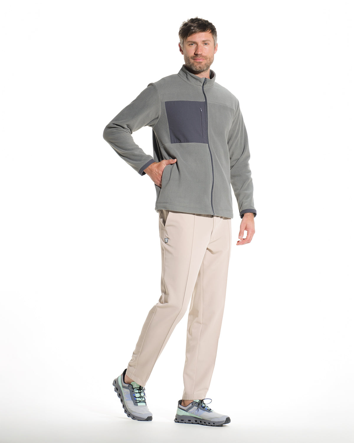 Jacheta medicala barbati CLOUD gri