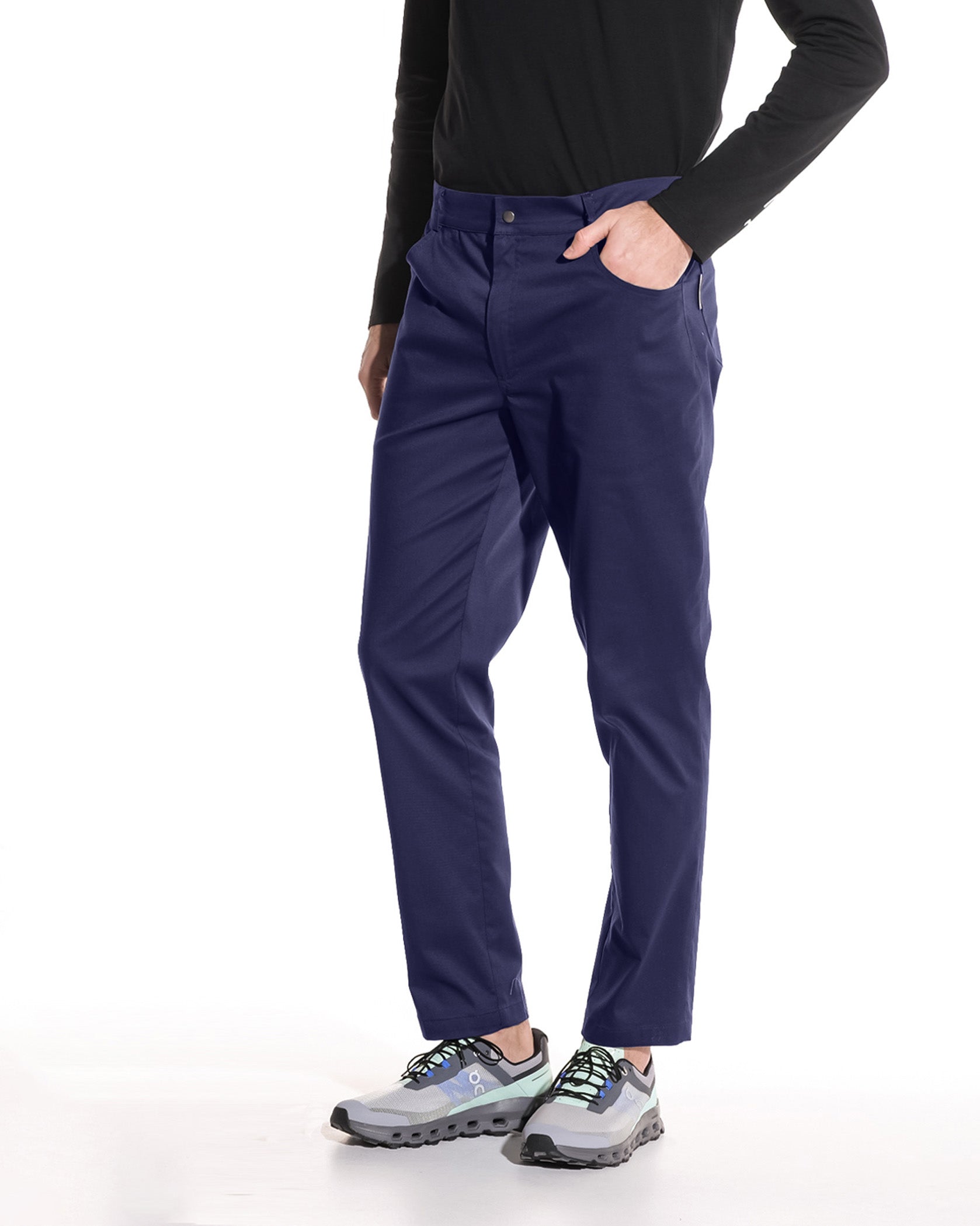 JEANS Navy Scrub Pants - Image 4