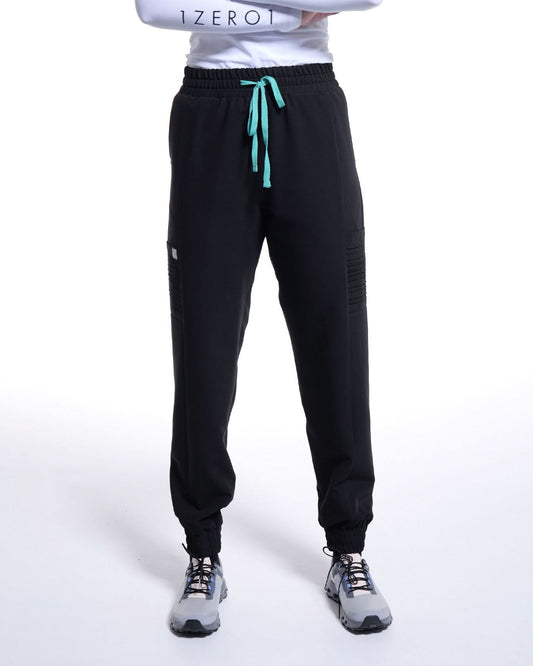 Women's UTILITY medical trousers, black.