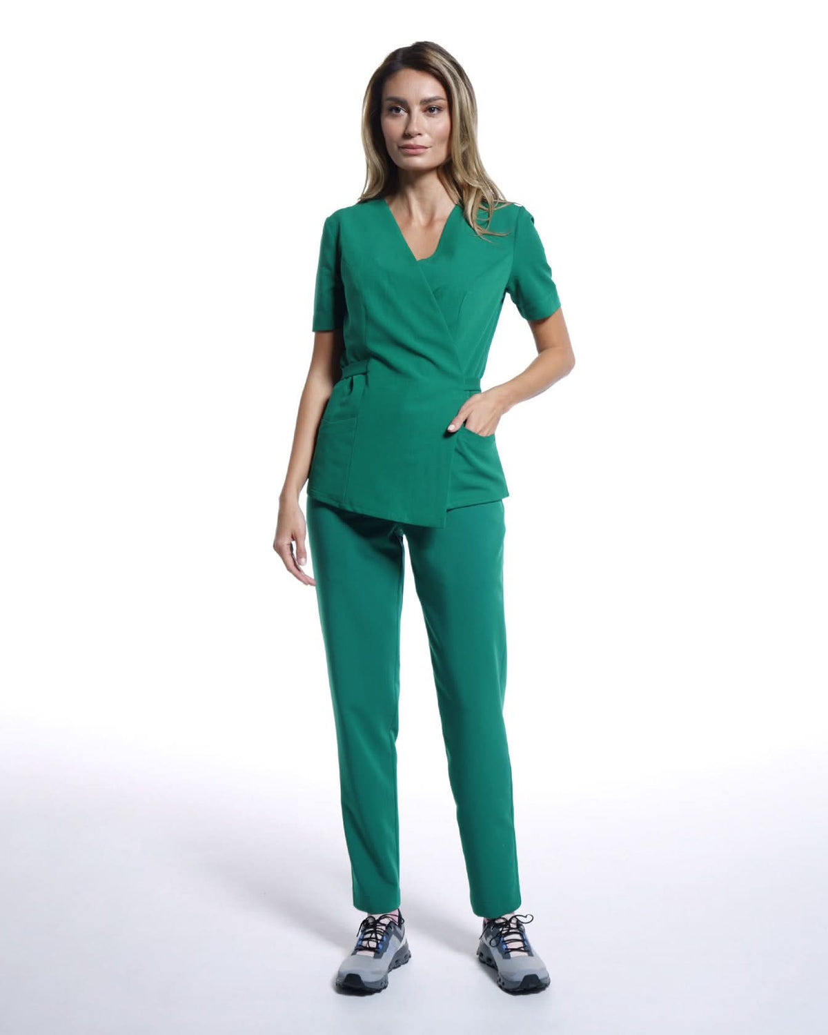 Medizinische Bluse SIENA grün