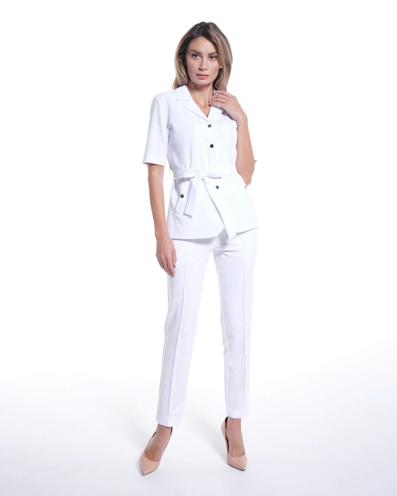 Bluza VENUS alb - 1zero1.ro