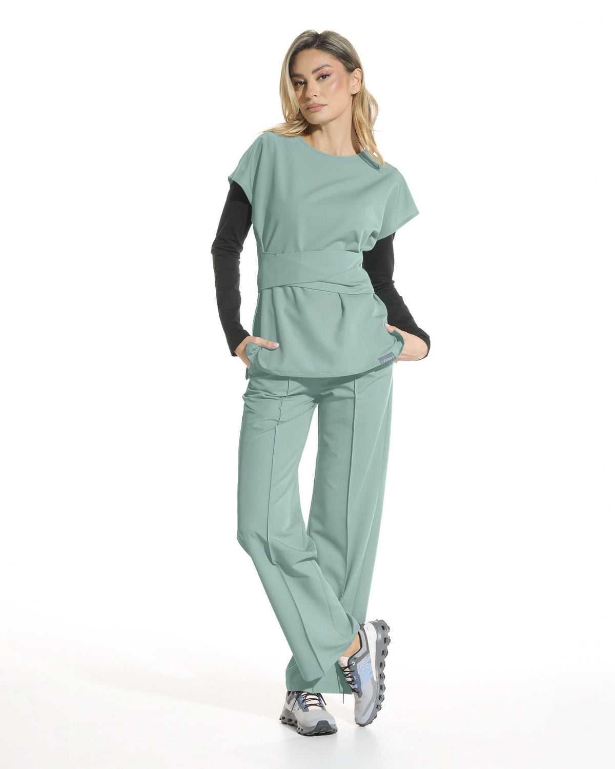 Pantaloni PALAZZO jad