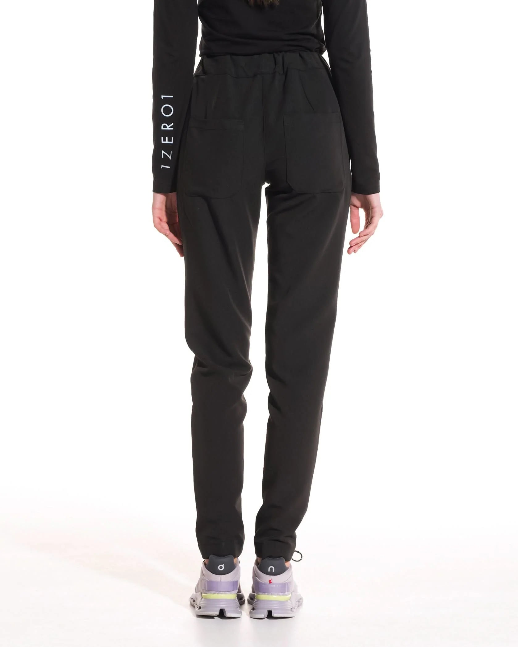 Costum medical CLASIC Negru - Image 6