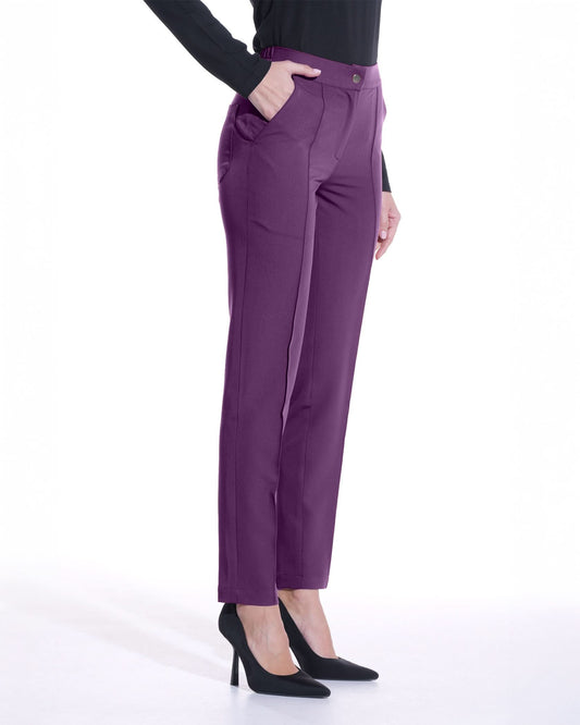 NOVUM plum trousers