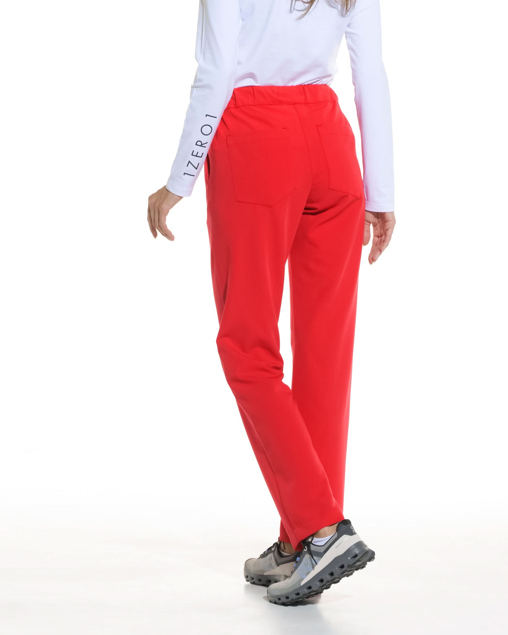 LINEA Red Scrub Pants - Image 5