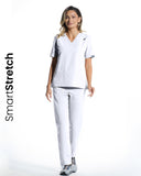 LINEA medical trousers opaque white