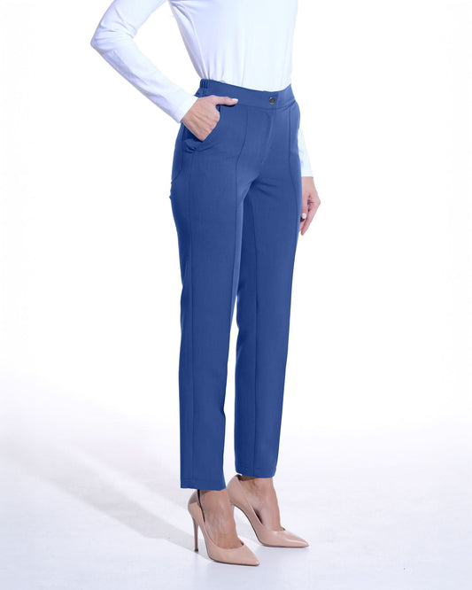 Pantaloni NOVUM royal blue - 1zero1.ro