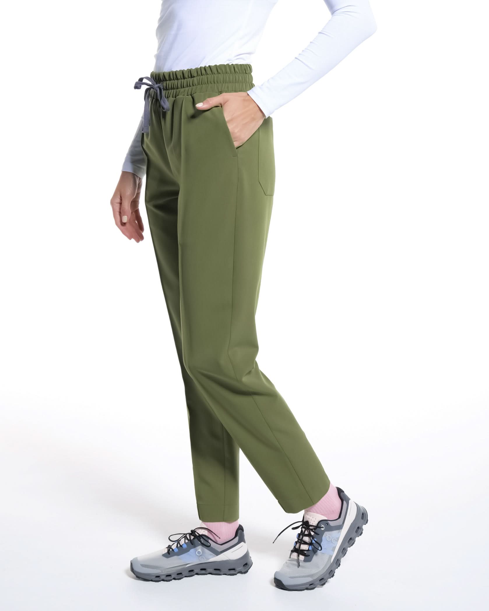 Pantaloni medicali NORMA olive - 1zero1.ro
