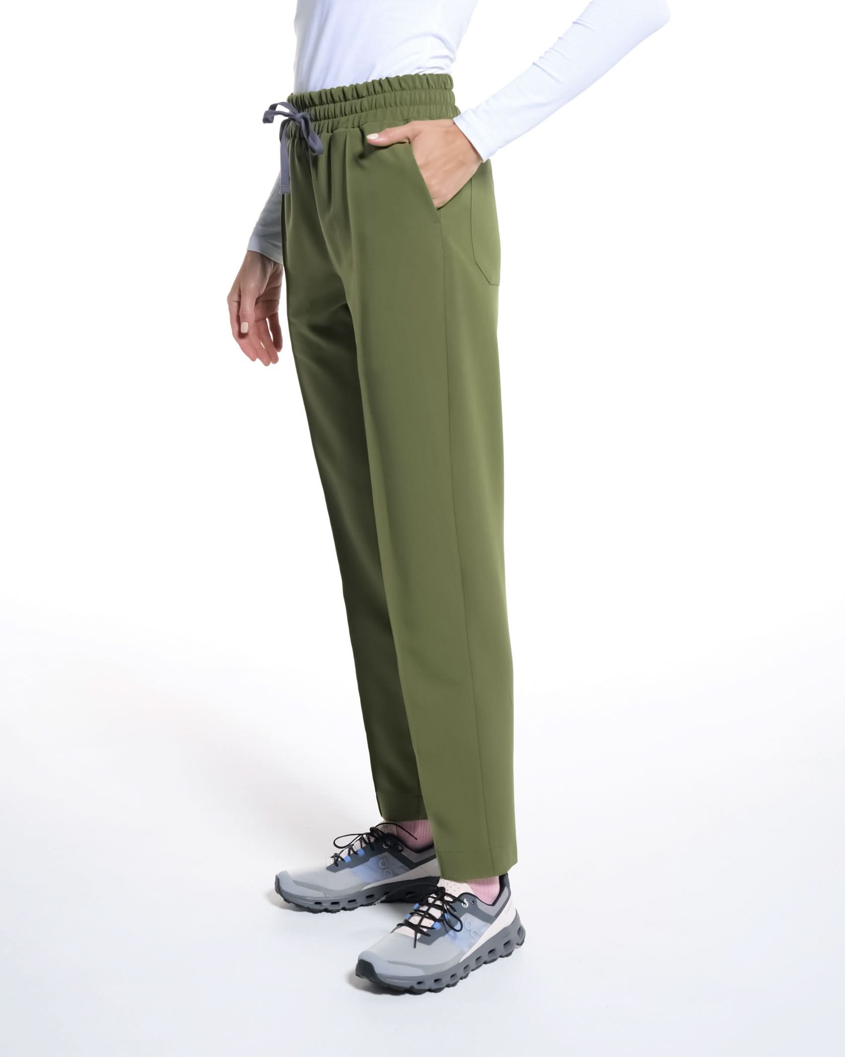 Pantaloni medicali NORMA olive - 1zero1.ro