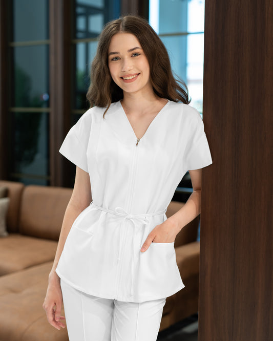 ROSA Medical Blouse white