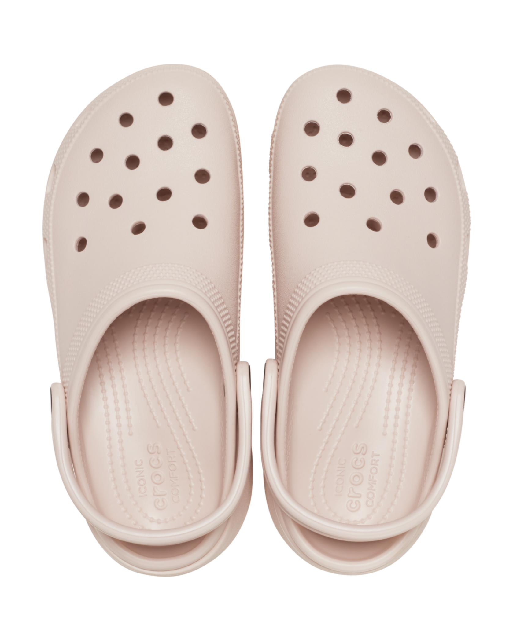 CROCS CLASSIC PLATFORM Quartz Clogs - Detail Nahaufnahme