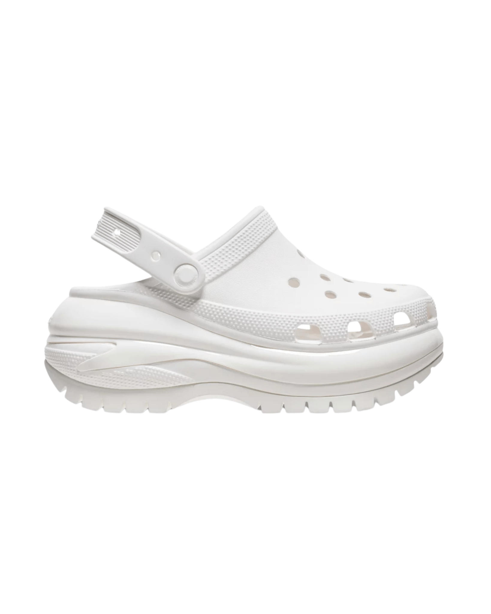 Saboti CROCS CLASSIC MEGA CRUSH White - 1zero1.ro