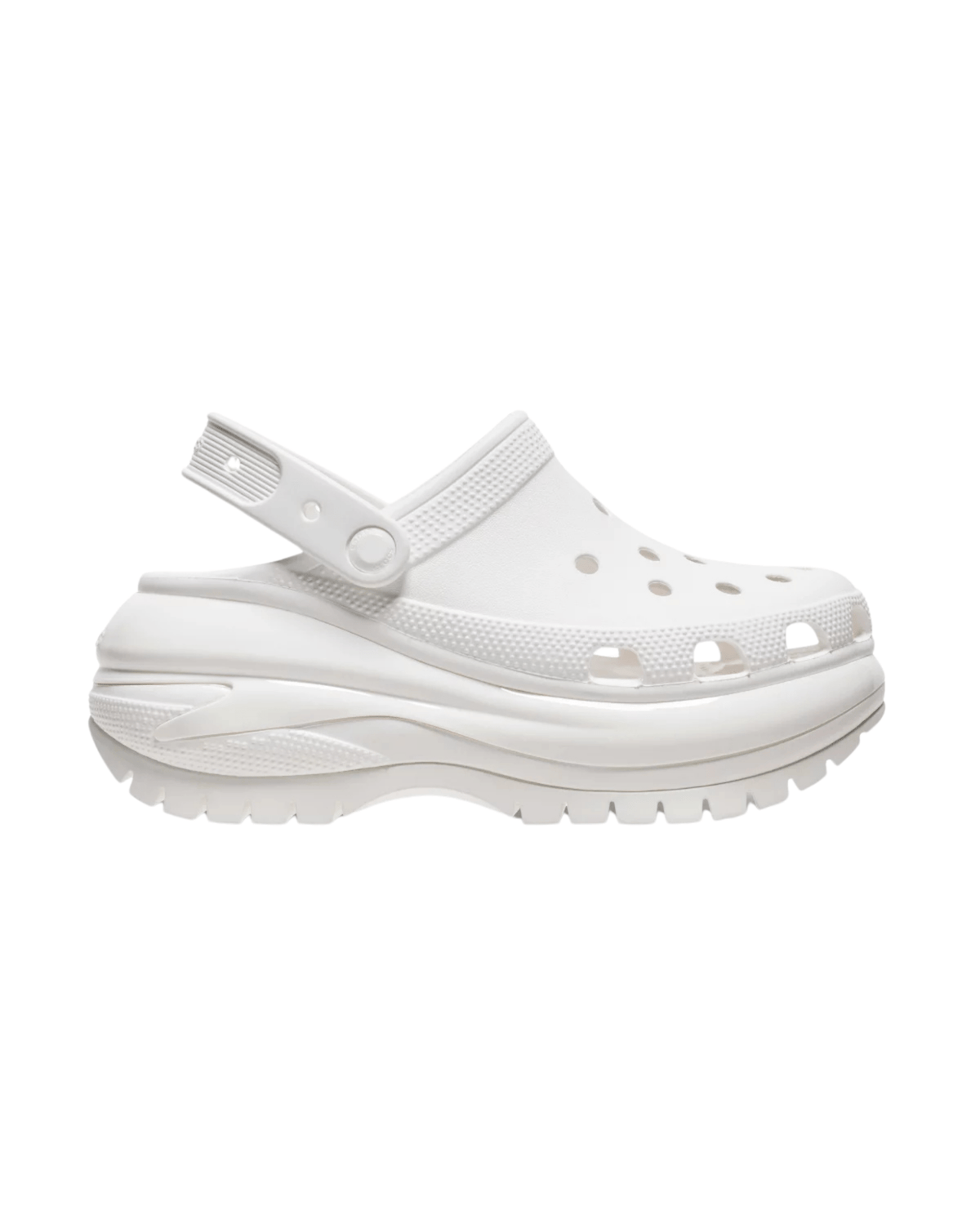Saboti CROCS CLASSIC MEGA CRUSH White - 1zero1.ro