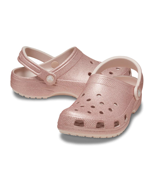 CROCS Classic Platform Bone Clogs