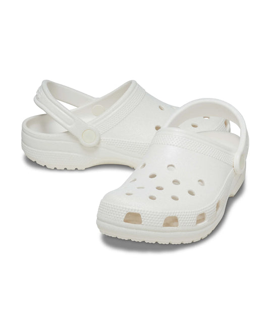 CROCS Classic Platform Bone Clogs