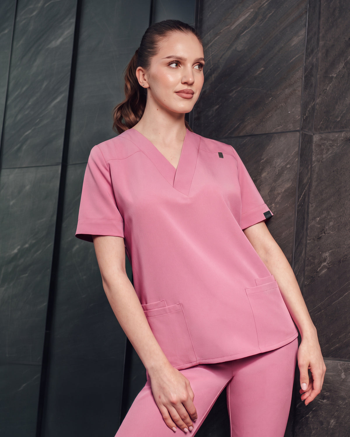 VERSO Medical Blouse rose dust
