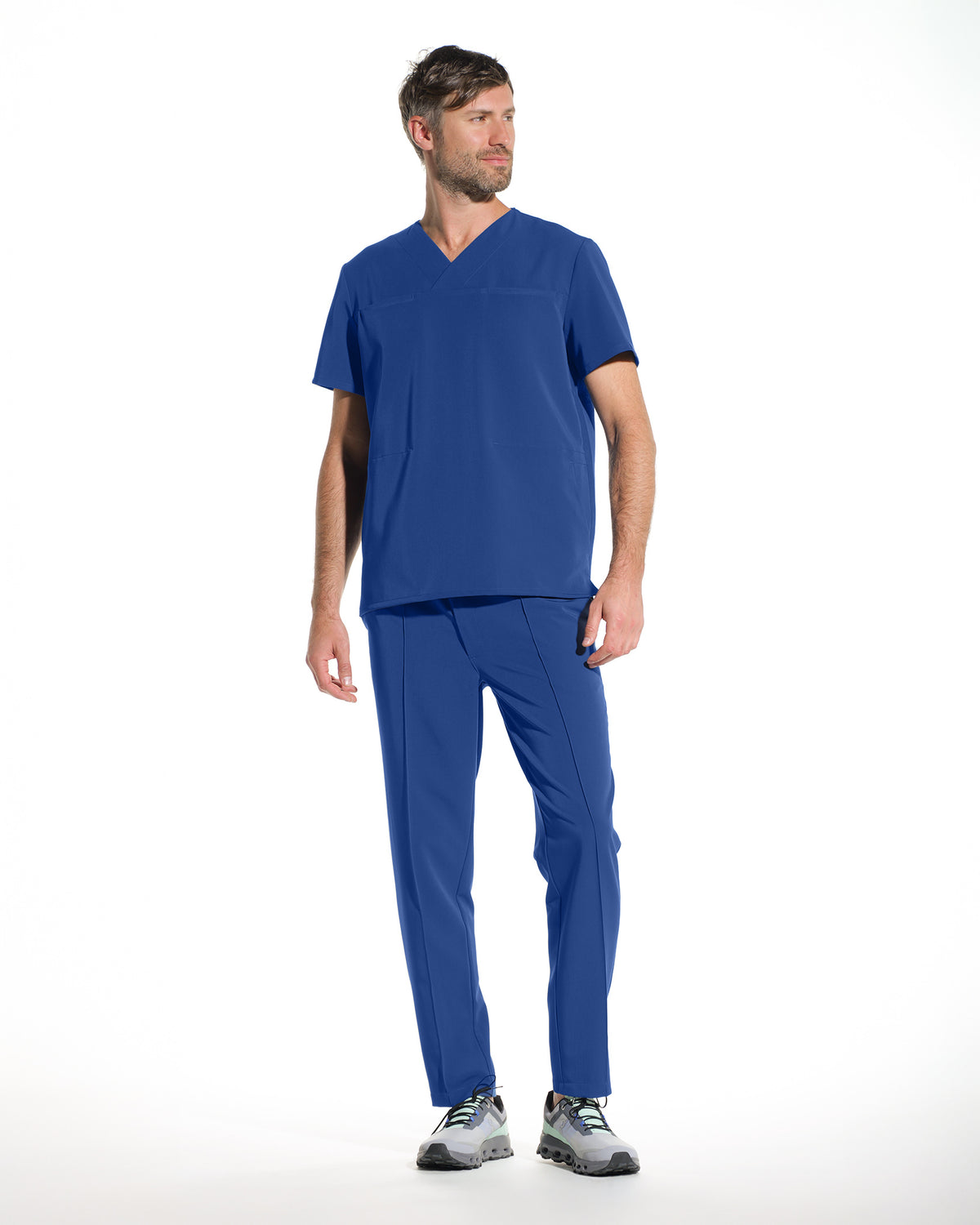Bluza medicala barbati WAVE royal blue